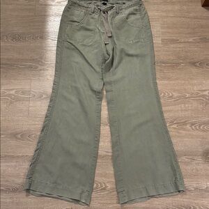 Abercrombie & Fitch Low Rise Linen Pants Sz 6